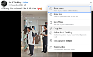 Copy URL From facebook