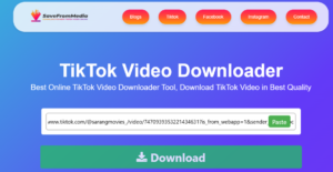 Paste video link