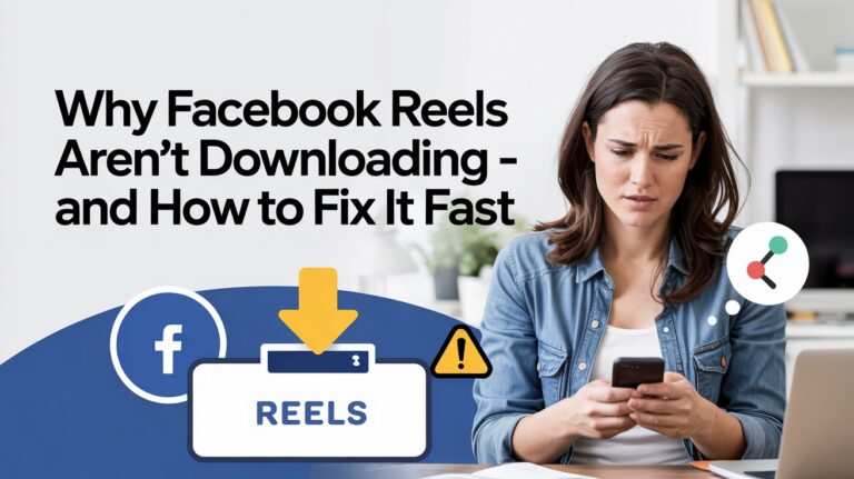 Facebook Reels download troubleshooting guide